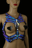 Iridescent Maskinbien Cyber Rib Cage