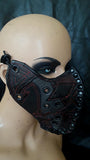Maribaal Clothing  One-of-a-kind black face mask Headpiece