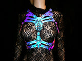 Iridescent Maskinbien Cyber Rib Cage