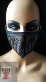 Maribaal Clothing  Assassins leather black (one-of-a-kind) Face Mask