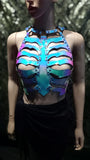 Small Iridescent Witchy Ribcage