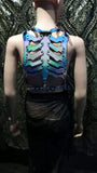 Small Iridescent Witchy Ribcage