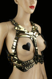Gold Maskinbien Cyber Rib Cage