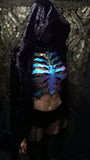 Maribaal Clothing  Rainbow Witchy Ribcage Top Body Harness