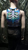 Maribaal Clothing  Rainbow Witchy Ribcage Top Ver.1 Body Harness