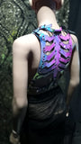 Maribaal Clothing  Rainbow Witchy Ribcage Top Ver.1 Body Harness